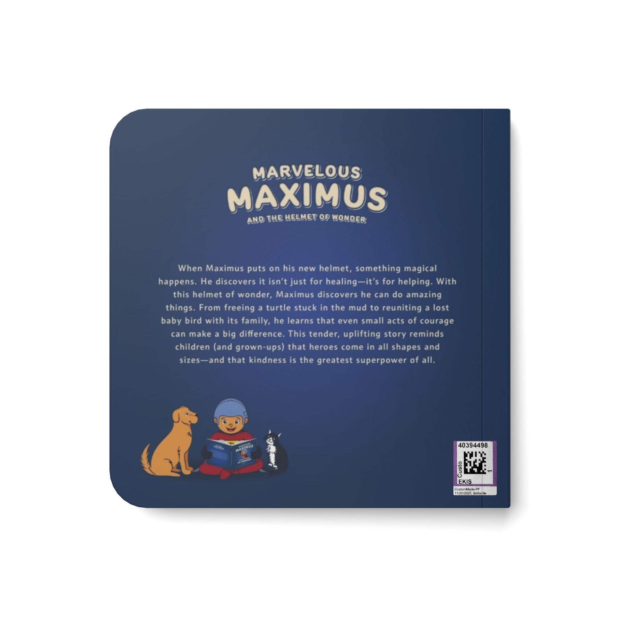 Marvelous Maximus and the Helmet of Wonder - Book 1